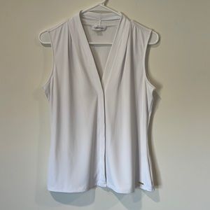 Calvin Klein Tank Polyester Blouse